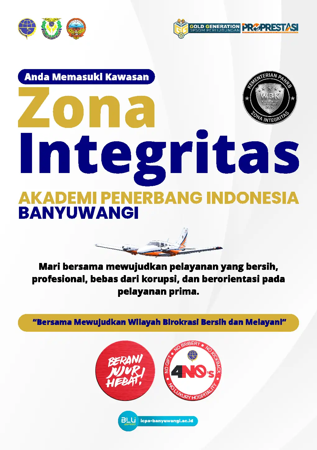 Zona Integritas Akademi Penerbang Indonesia Banyuwangi